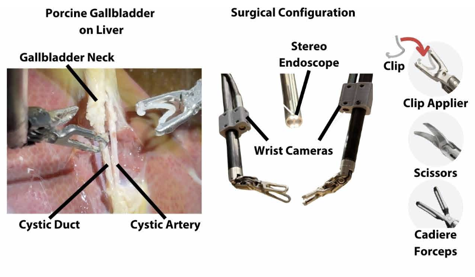 SRT-H hierarchical surgical robot framework diagram